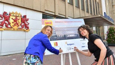 Ondertekening voor verduurzaming Provinciehuis Zuid-Holland