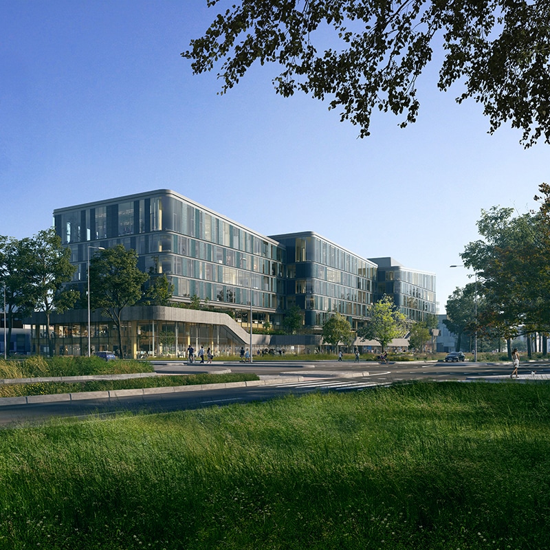 DPG Media in nieuw houten hoofdkantoor