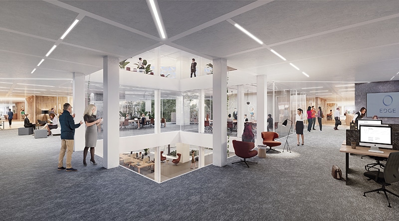 EDGE Amsterdam West, kantoorruimte | DGMR