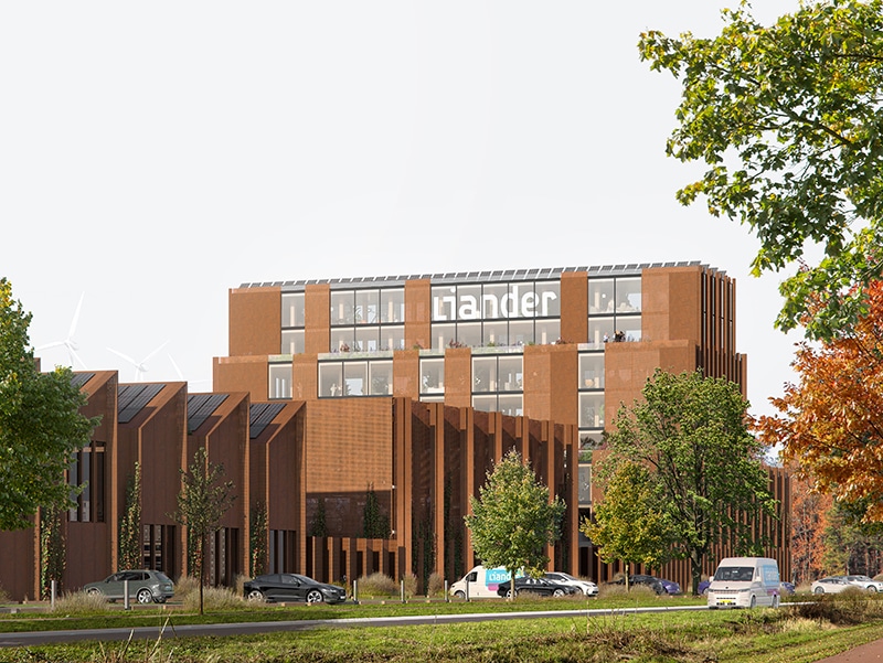 Gevel van Liander Westpoort Amsterdam | DGMR