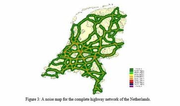 A noise mapping system for highways in the Netherlands