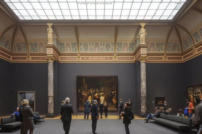 Nachtwachtzaal in Rijksmuseum Amsterdam - foto: Luuk Kramer