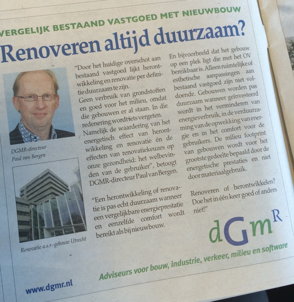 FD-special Vastgoed | DGMR
