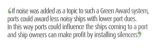 Regulation of noise from moored ships | DGMR