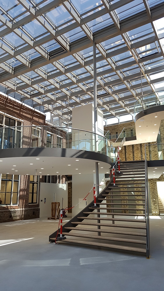 Stadhuis Wageningen, lichte atrium | DGMR