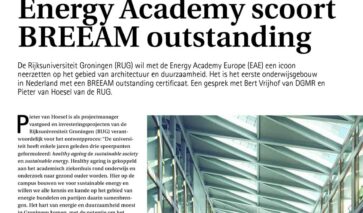 Energy Academy scoort BREEAM Outstanding | DGMR