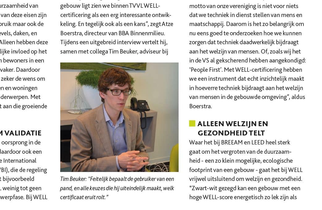 WELL voor een gezondere omgeving | DGMR