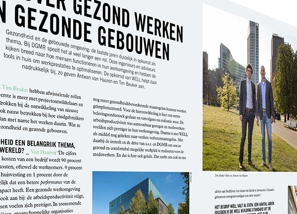 DGMR over gezond werken en gezonde gebouwen