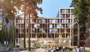 Eerste houten woongebouw met seniorenwoningen op IJburg | DGMR