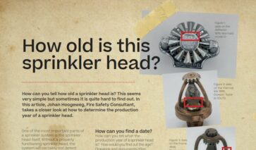 How old is this Sprinkler head? | DGMR