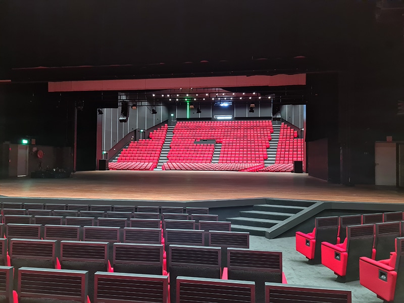 Auditorium van het nieuwe en verduurzaamde MECC Maastricht