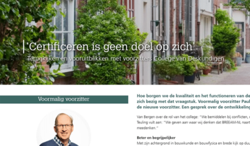 Paul van Bergen over BREEAM Nieuwbouw, DGMR