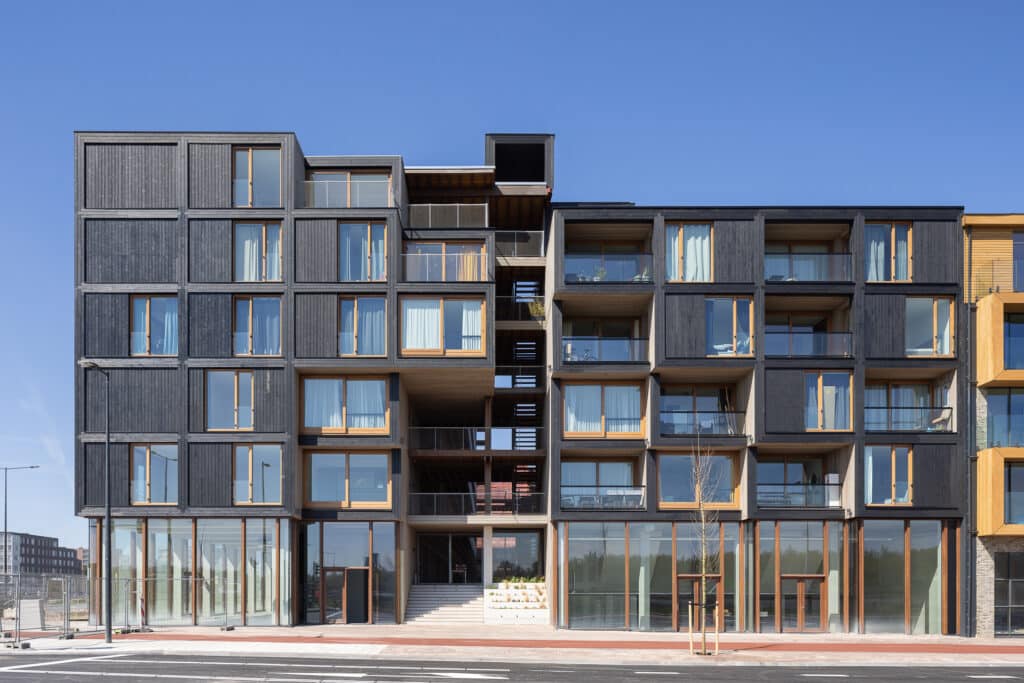 Circulair houten woongebouw | DGMR houtbouw
