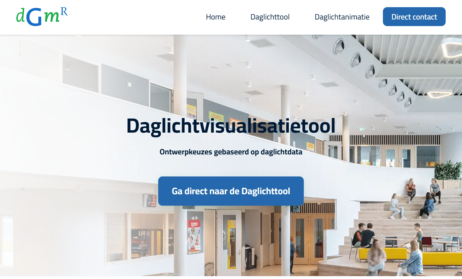 Daglichtvisualisatietool van DGMR voor scholen