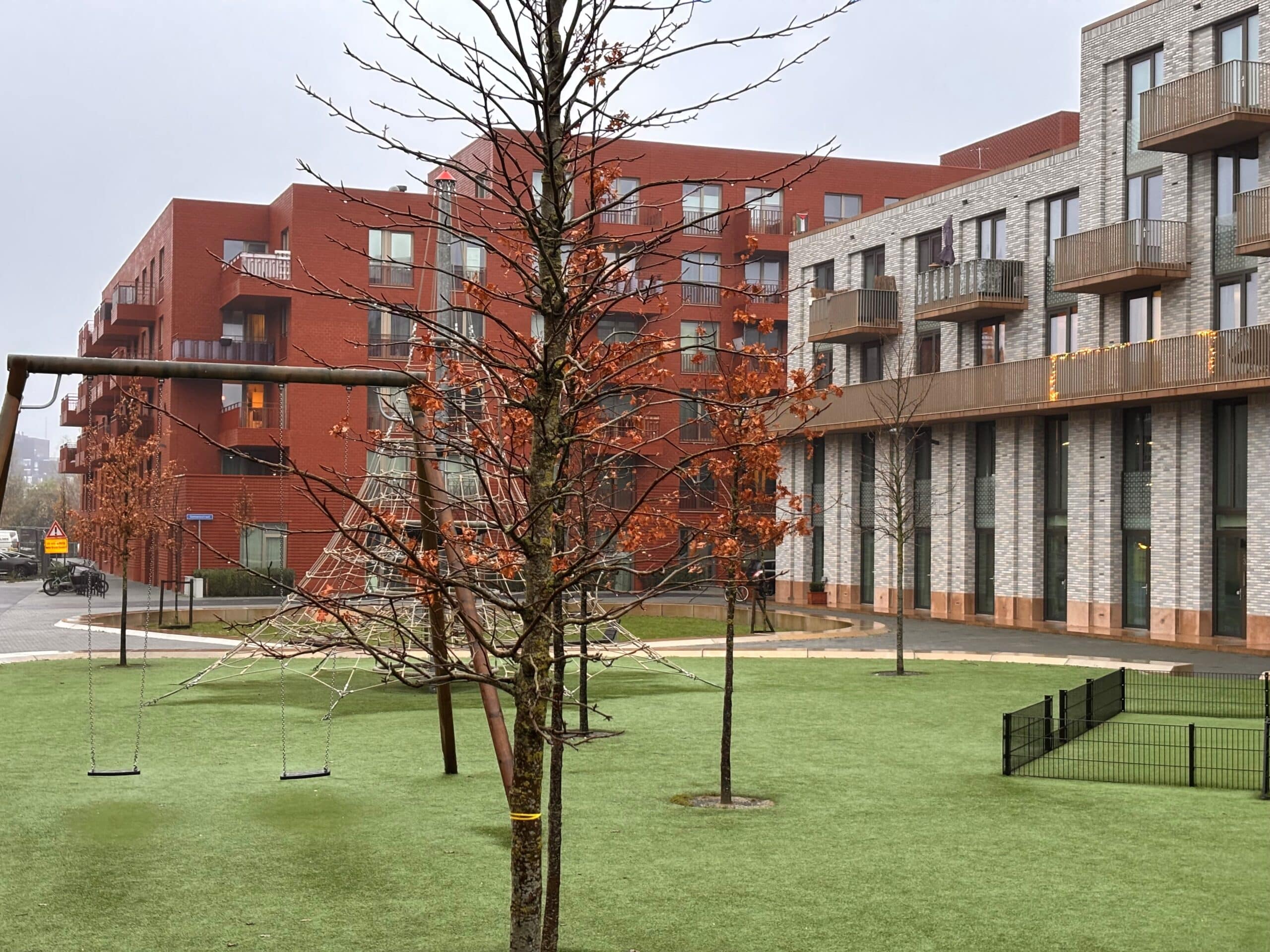 Impressie van Grunobuurt in Groningen