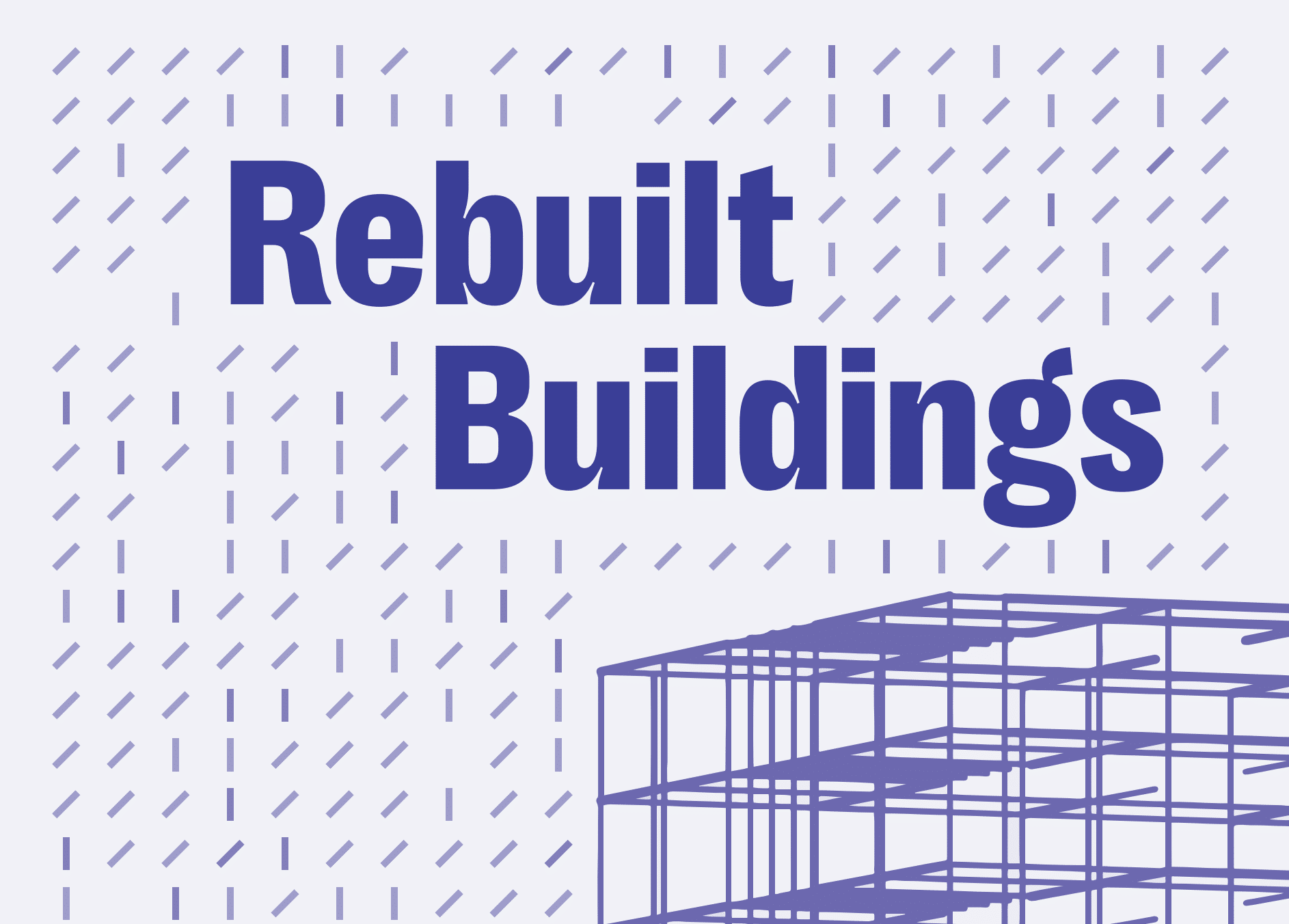 Cover van publicatie Rebuild Buildings, Superworld