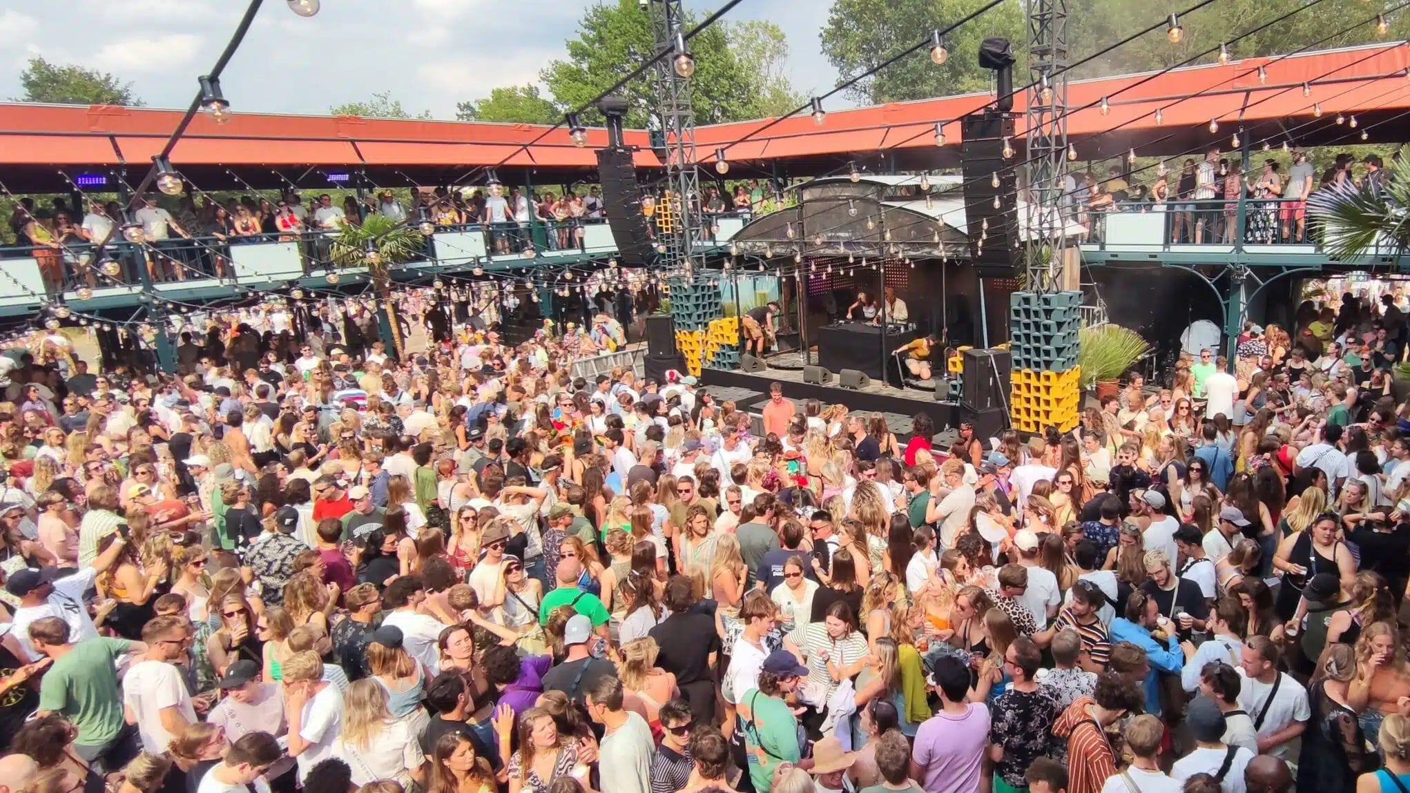 Festival in de openlucht